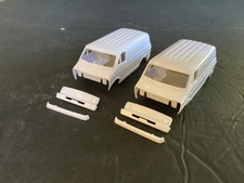 Dodge Van 2 Pack of AutoWorld 4Gear Unpainted Bodies Great For Customs