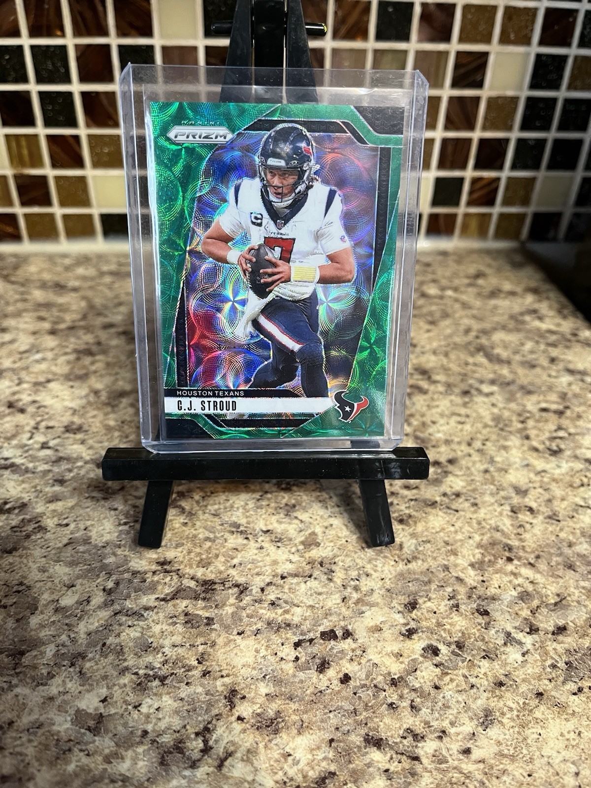 2024 Panini Prizm - C.J. Stroud #111 Green Scope Prizm /75