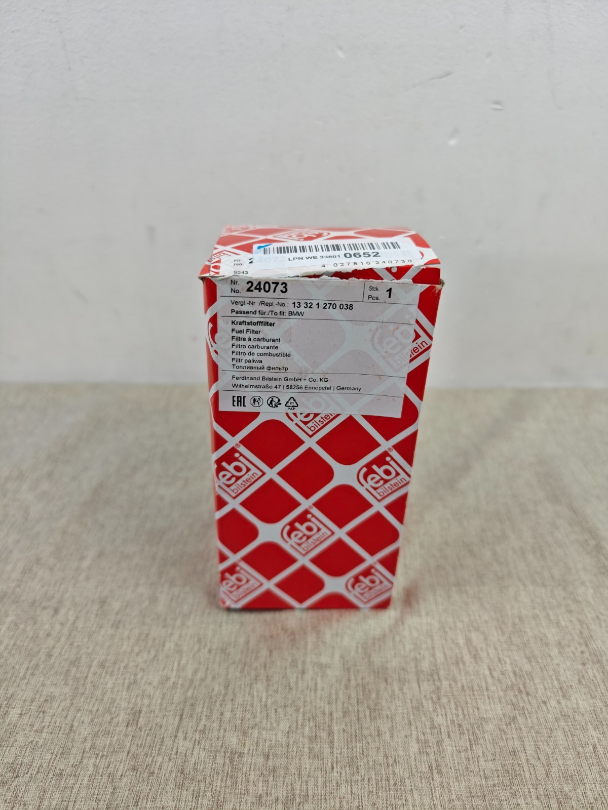 febi bilstein 24073 Fuel Filter, pack of one