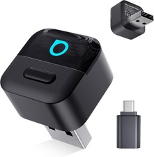 OTTOCAST Mini Slim 3.0: 2-in-1 Wireless CarPlay Android Auto Adapter Plug & Play