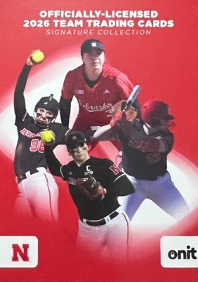 2026 Onit Athlete Nebraska Cornhuskers Softball - You Pick the Card!