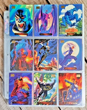 Marvel Masterpieces 1994 Fleer Corp Incomplete Set 11 Inserts Art Hildebrandt