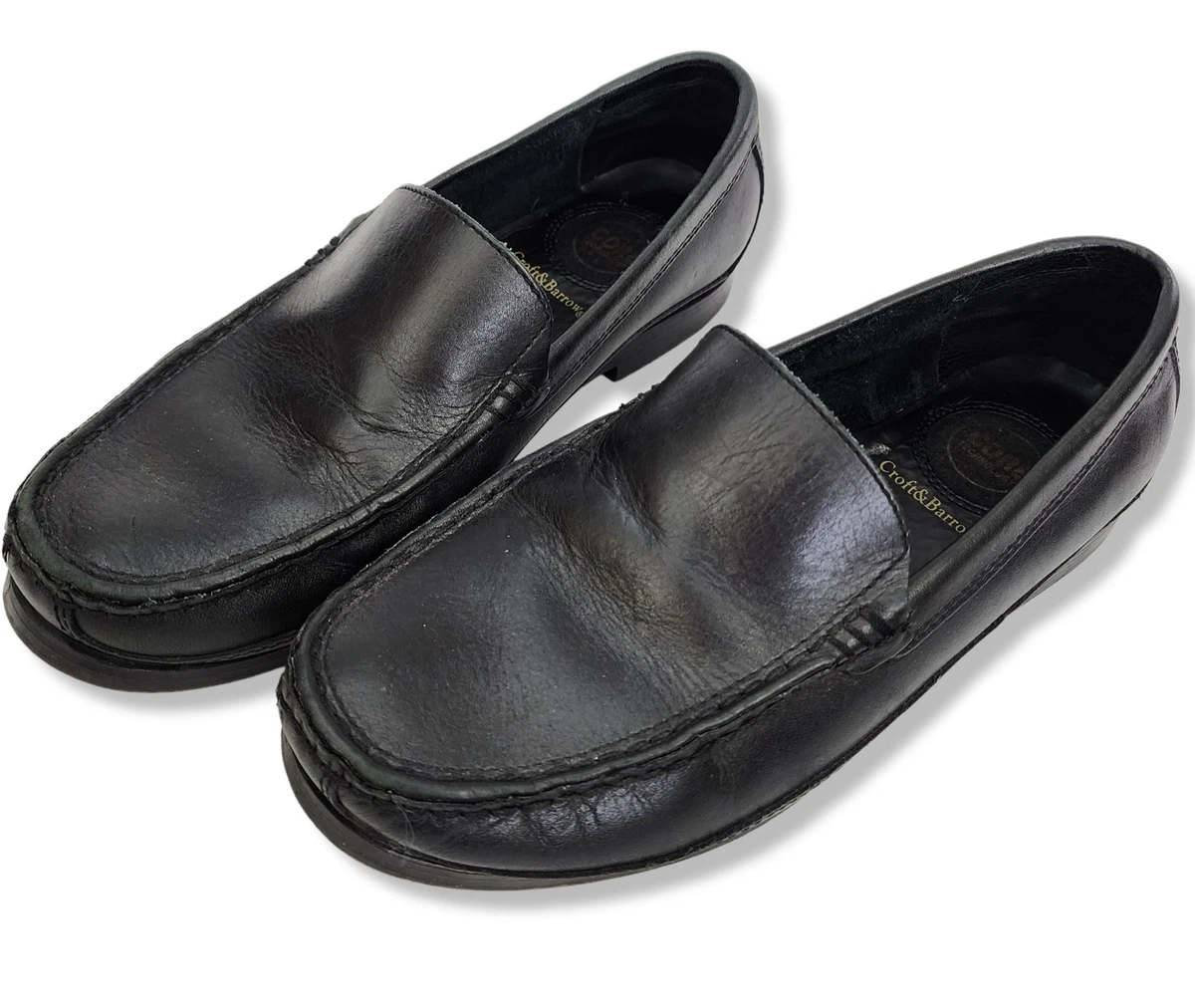 Croft & Barrow Black Solid Dress Shoes for Men for sale | eBay