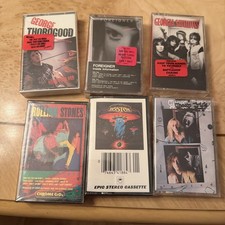 CLASSIC ROCK CASSETTES All Sealed Cheap Trick Rolling Stones -Lot Of 6
