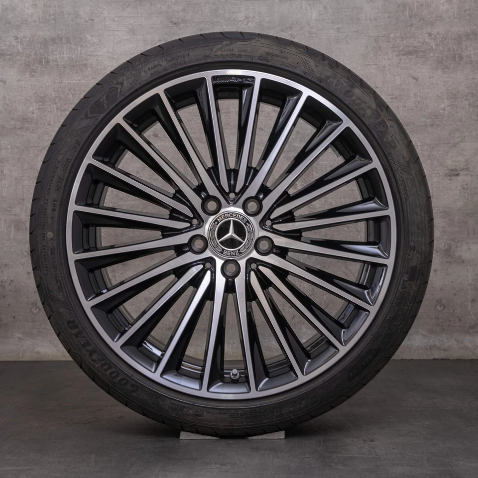 Mercedes C-Klasse AMG Felgen 19 Zoll W206 S206 Sommerräder A2064011900 - Bild 4 von 4