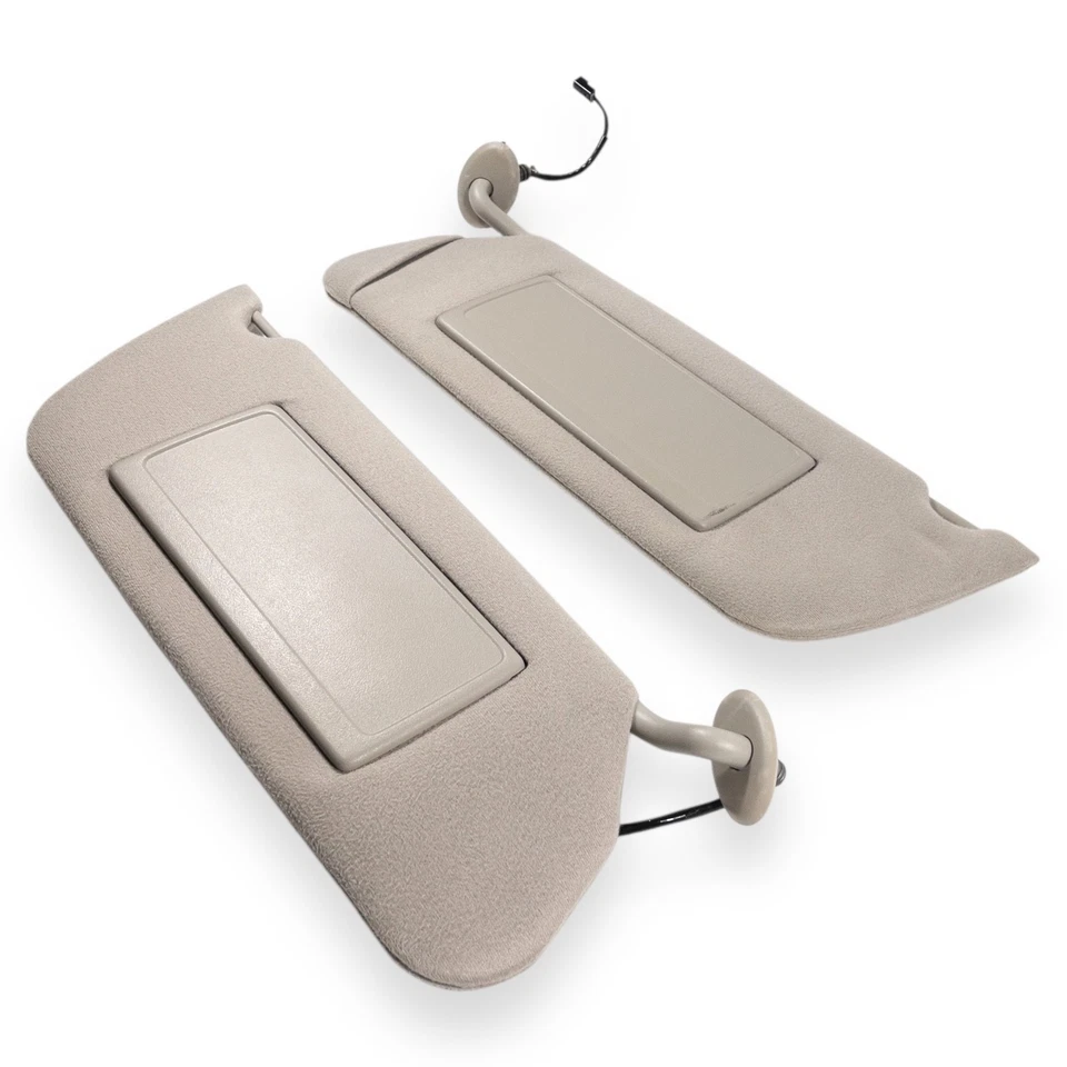 Par de parasoles laterales para conductor y pasajero Cadillac Deville 1994-1999 tela Foto 2 de 4