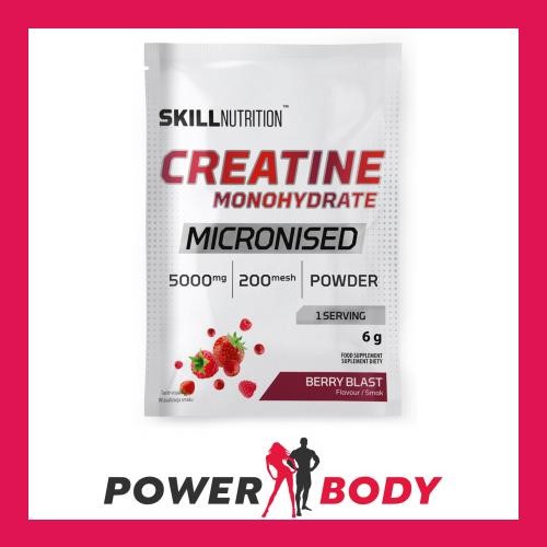 Micronised Creatine Monohydrate, Berry Blast - 6g (1 serving)