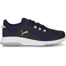 NEW Men's Puma Fusion Grip Golf Shoes Navy/Silver - Pick Size & Width!