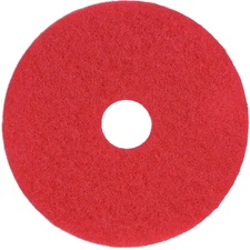 Case of 5 Sanico MVP Lead Off 16" Red Buffing Floor Pad