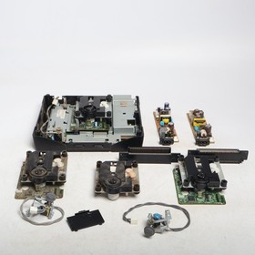 Sega Saturn BULK PARTS BUNDLE 1x Console 3x Disk Drive & More