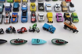HUGE Lot Of 240+ Vtg Micro Machines Road Champ Cars Motorcycles Boats Trucks