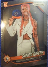 2025 Panini Prizm WNBA #150 Saniya Rivers