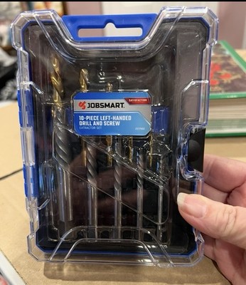 Jobsmart 10 Pieces Left Handed Drill And Screw EXTRACTOR SET