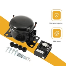 12V 24V DC Refrigeration Compressor Fridge Freezer Marine Solar QDZH25G R134a