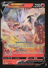SWSH12: Carta Pokemon Tempesta d'Argento Reshiram V #024/195