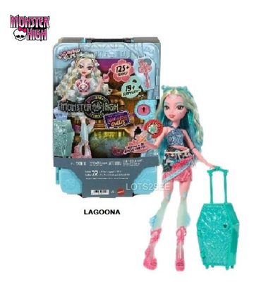 Monster High Skulltimate Secrets 7 Gore-Geous Oasis doll LAGOONA