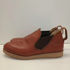 Vintage Red Wing 2143 Brown Romeo Slip-on Leather Shoes Sz 9.5 E Barely Worn