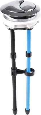 Toilet Push Button 58Mm Thread Diameter Dual Push Flushing Button Adjustable Toi