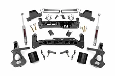 Rough Country 7in GM Lift Kit w/N3 14-18 1500 PU 2WD Aluminum/Stamped Steel