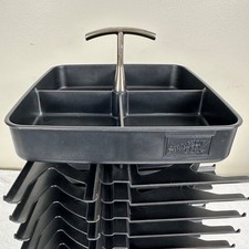 Stampin' Up 48 Slots Ink Pad Caddy Holder Black Storage Carousel Tray Organizer