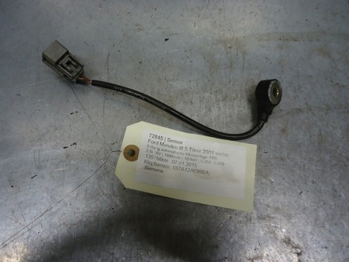Ford Mondeo III Sensor Klopfsensor 1S7A12A699BA 2.0i 16V 107kW CJBA. CJBB 72845