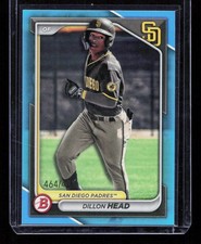 Dillon Head 2024 Bowman #BP-109 Prospects Sky Blue Border Paper /499