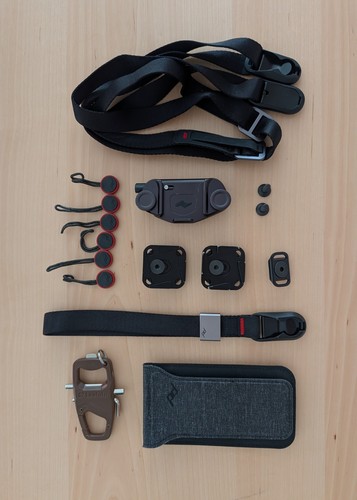 Peak Designs Bundle - Capture Clip, Leash, Cuff, PRO PAD, Plates, and Anchors