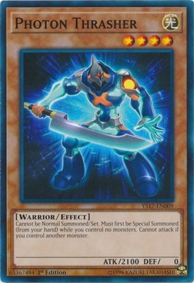 Photon Thrasher - YS17-EN009 - Common - 1st Edition - Lightly Played