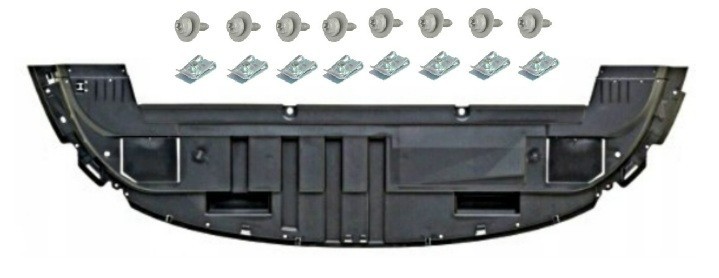 Cache protection sous moteur Renault Clio 3 noir 2005-2012