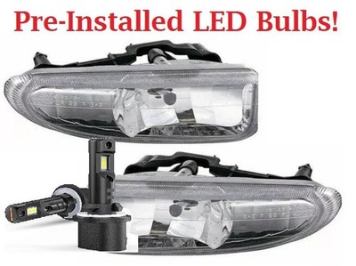 FLEETWOOD DISCOVERY 2007 2008 2009 2010 2011 LED FOG LIGHTS DRIVING LAMPS RV