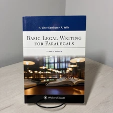 Aspen Paralegal Series Basic Legal Writing For Paralegals 6th Ed Trade Paperback