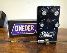 Oneder Effects Old Blue Overdrive Analogue Pedal for Electric & Bass Guitar