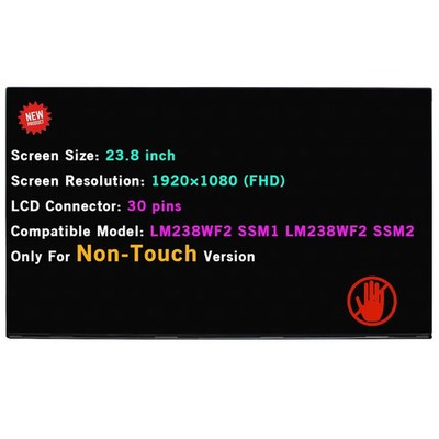 23.8'' FullHD LCD Screen IPS Display Panel for Lenovo ideacentre A340-24ICK F0ER
