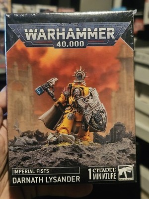 Imperial Fists: Darnath Lysander Warhammer 40,000  40k  New Factory Sealed! 