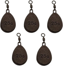 Carp Fishing Weights 0.3Oz 0.5Oz 0.7Oz 0.9Oz 1.1Oz 1.4Oz 2.1Oz 2.5Oz 3Oz Smooth