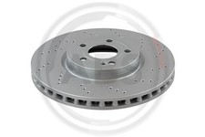 2x A.B.S. Bremsscheibe 18882 Grauguss f&uuml;r MERCEDES GLA H247 CLA C118 KLASSE V177