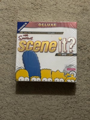 The Simpsons Scene It? The DVD Game DELUXE Edition Board Game New Open Box READ!