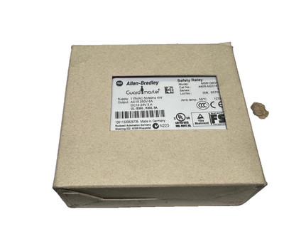 Allen-Bradley Guardmaster MSR138DP 440R-M23141 Ser. B 115VAC Safety Relay    