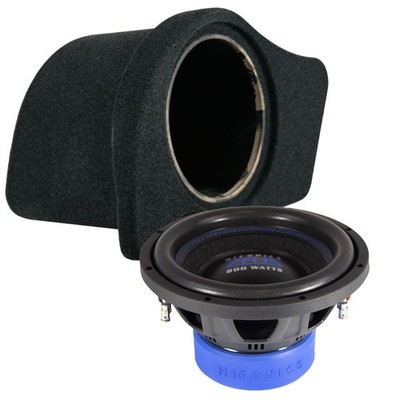 Subwoofer für Audi A6 C8 Limousine | Hifonics ZXS10D2 25cm Bass + Gehäuse Auto