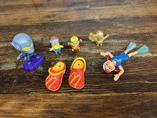 McDonald's Happy Meal Lot Of 7 Crocs Minions more