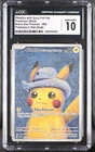 Pokemon Pikachu With Grey Felt Hat Van Gogh Promo SVP EN 085 CGC 10 Gem Mint