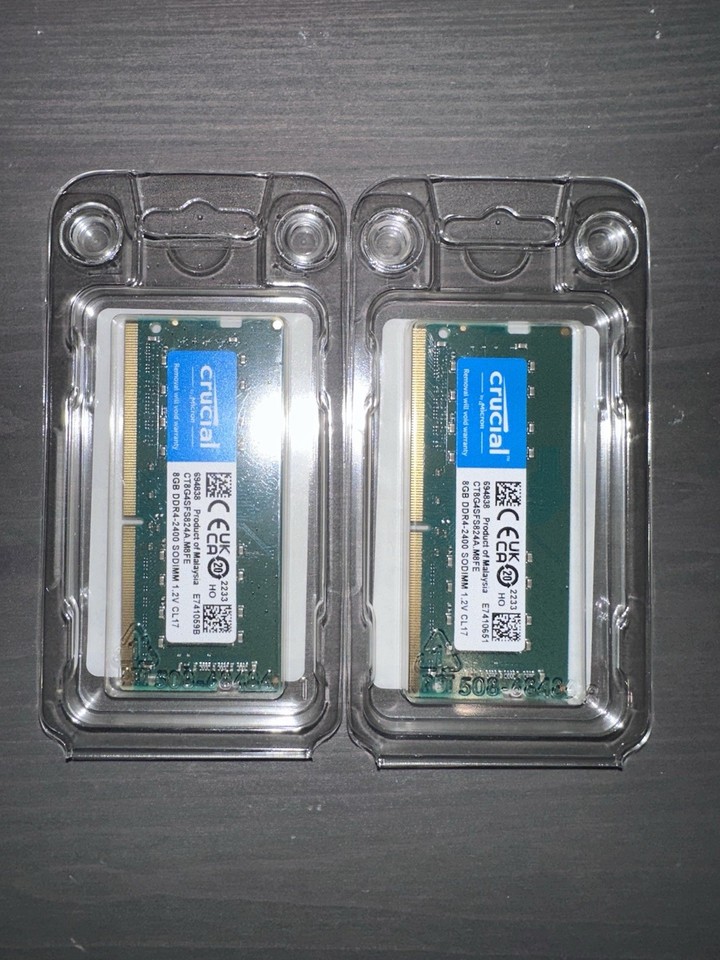 Crucial 16GB (2X8GB) DDR4-2400MHZ SODIMM Laptop Memory RAM | eBay