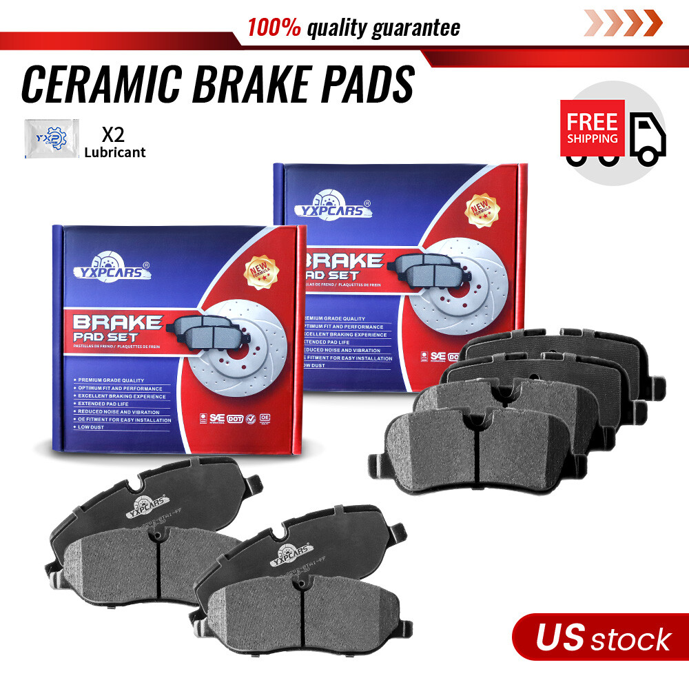 For 2006-2009 Land Rover Range Rover Sport LR3 Front and Rear Ceramic ...