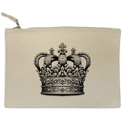 Canvas Clutch / Accessoire Case ''Royal Crown'' (CL00038284)