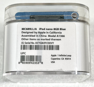 Apple iPod nano 8GB MC688J/A 新品未開封 Apple iPod nano MC688J/A [8GB グラファイト] 価格比較 - 価格.com