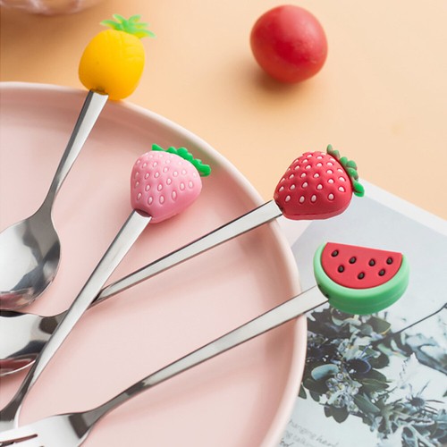 Tool Cake Coffeeware Sugar Stirring Spoon Fruit Fork Coffee Spoon Teaspoon - Picture 4 of 26