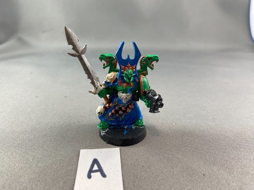Sorcerer Tzeentch Chaos Space Marine CSM Warhammer 40k 2nd Ed METAL