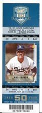 LOS ANGELES DODGERS vs Cardinals TICKET 05/25/2008 Clayton Kershaw MLB Debut