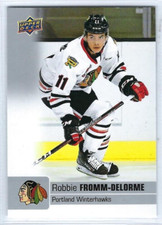 2019-20 Upper Deck CHL #105 Robbie Fromm-Delorme