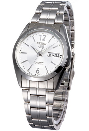 SEIKO セイコー5 自動巻き SNKE97J1 シルバー ヨドバシ.com - セイコー5 セイコー5 自動巻き ホワイト文字盤